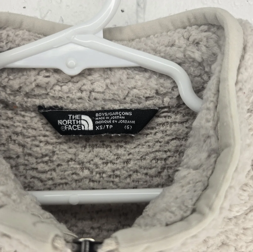 The North Face Cream Campshire  Fleece Jacket